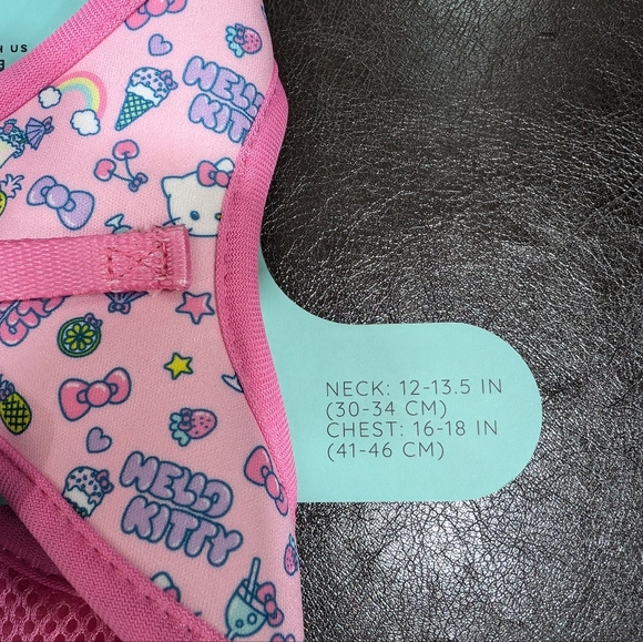 Hello Kitty harnest, belled collar and leash - Picture 4 of 9